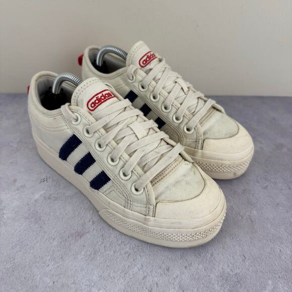 adidas Shoes - Adidas Bravada 2.0 Platform Skateboarding Low Top Shoes Womens Size 6.5